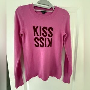 J. Crew Pink XS Cashmere Sweater